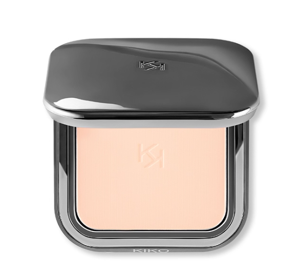 KIKO自然哑光雾面粉饼定妆不易脱妆补自然蜜粉饼正品
